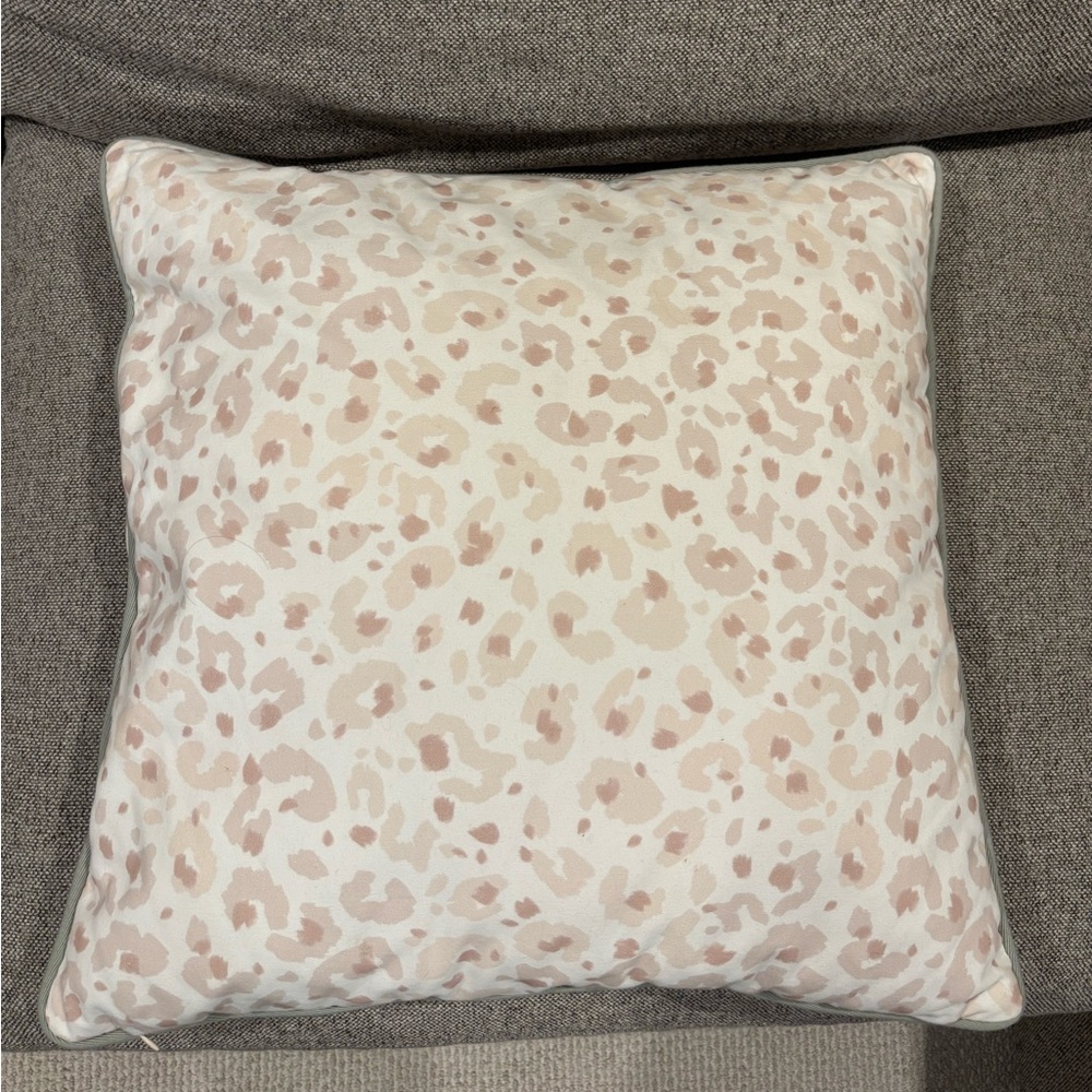 Pepper Home Leopard Print Throw Pillow